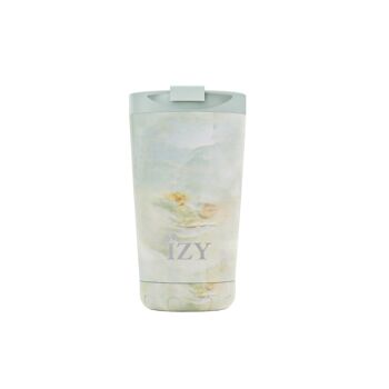 IZY - Mug Isotherme Original - Marbre - Vert - 350ml 2