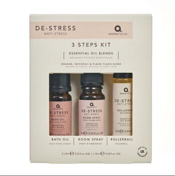 De-Stress Set - Vaporisateur d'oreiller, roller et huile de bain 2