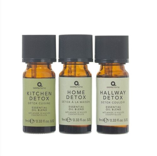 Home Detox Essential Oil Blends 3x9ml