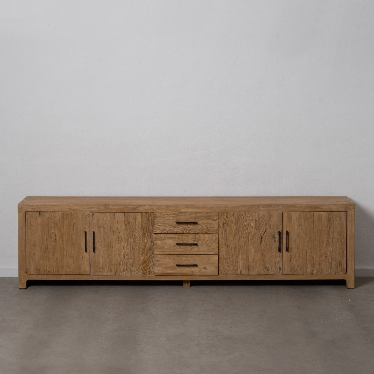 CREDENZA SOGGIORNO IN LEGNO DI OLMO NATURALE ST605408