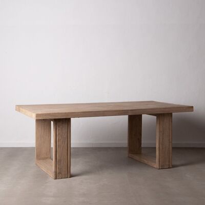 NATURAL PINE WOOD DINING TABLE ST600111