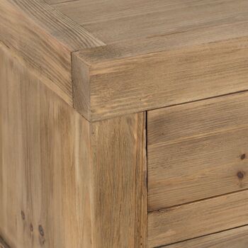 CONSOLE D'ENTREE EN BOIS D'ORME NATUREL ST605536 5