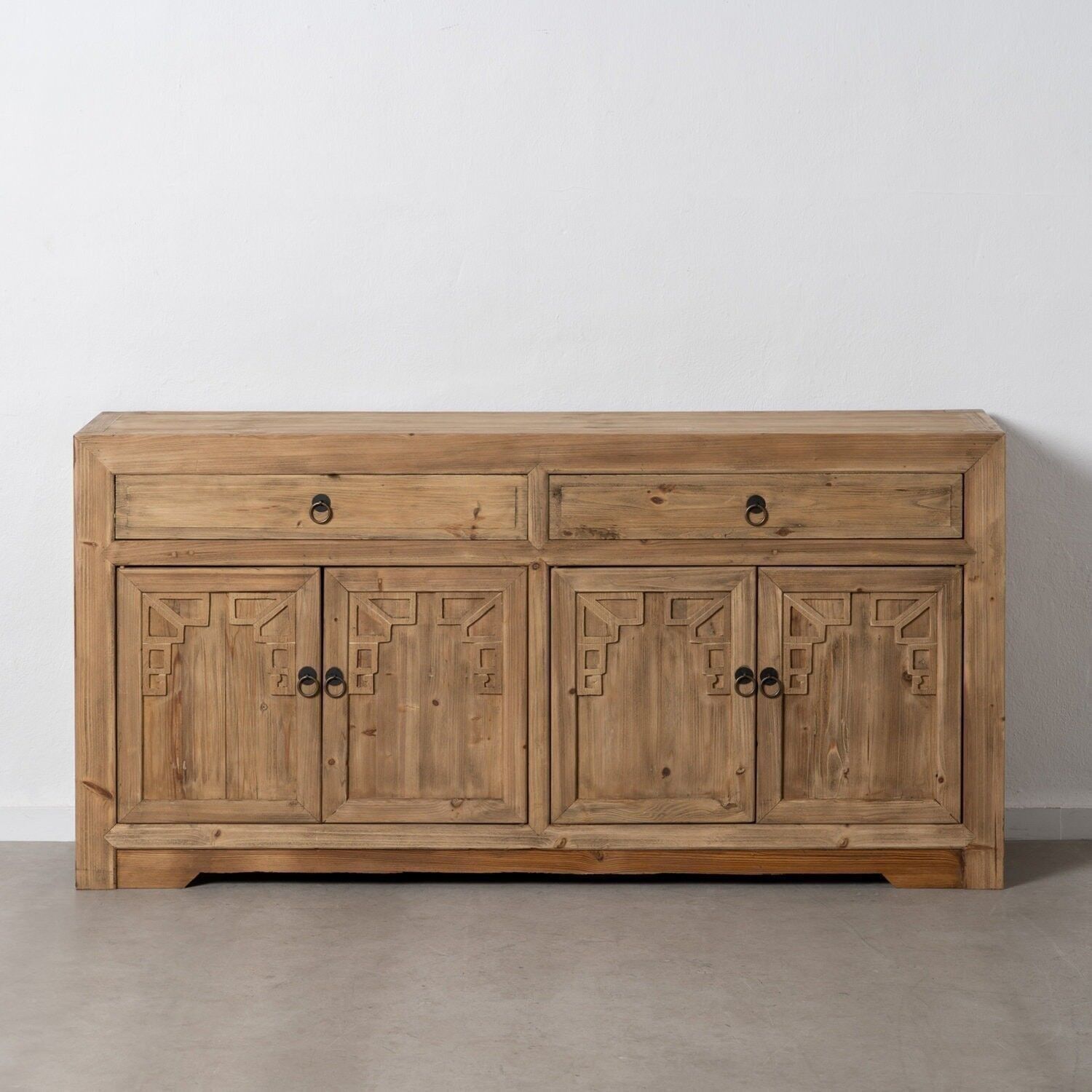 CREDENZA SOGGIORNO IN LEGNO DI OLMO NATURALE ST605537