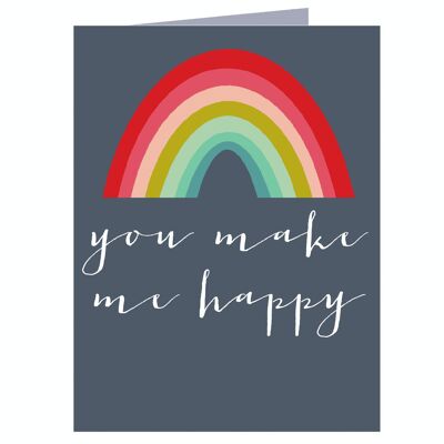 TW406 Mini You Make Me Happy Card