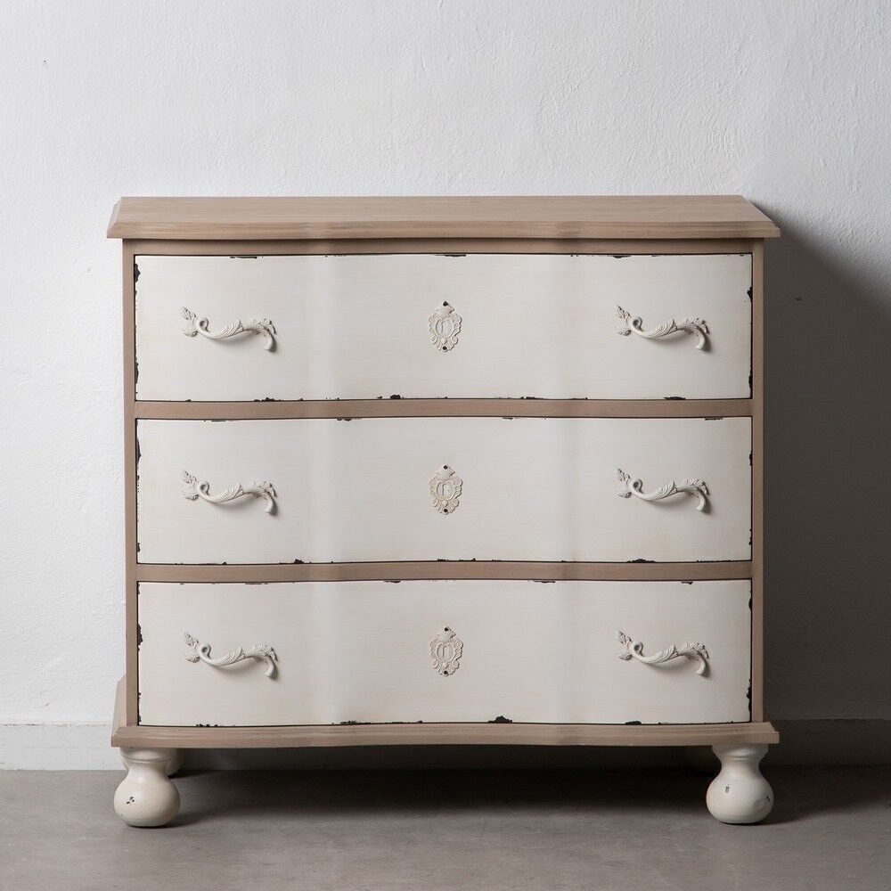 COFFRE EN BOIS DE SAPIN BLANC NATUREL ST601860