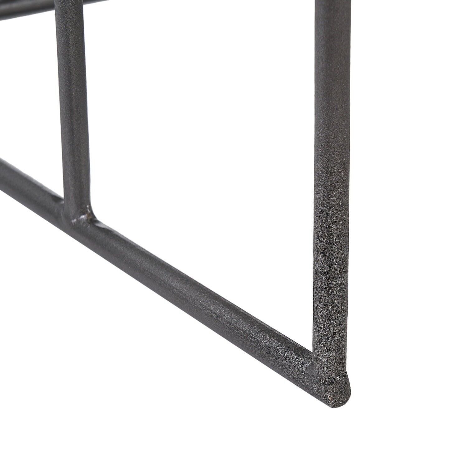 NATURHOLZ-EISEN-SCHREIBTISCH WOHNZIMMER ST603551