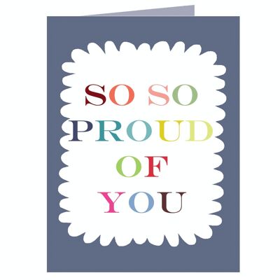 TW407 Mini Proud Of You Card