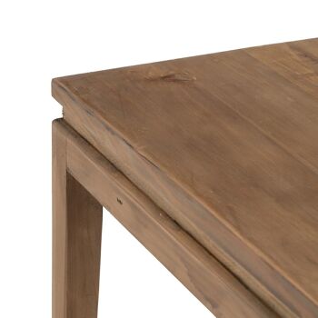 TABLE D'APPOINT BOIS DE PIN NATUREL ST605546 4