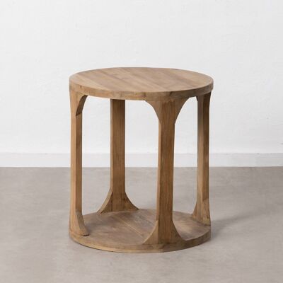 NATURAL SIDE TABLE PINE WOOD ST605547