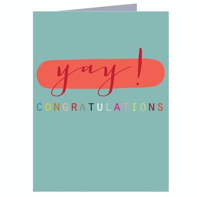 TW409 Mini Congratulations Card