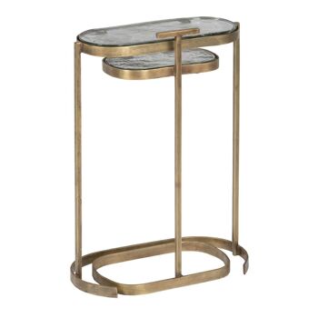 TABLE D'APPOINT S/2 VIEIL OR ST607532 3