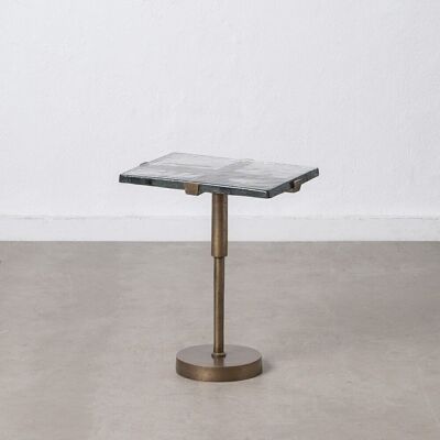 SIDE TABLE OLD GOLD METAL-GLASS ST607533