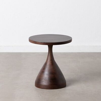 BROWN SIDE TABLE MANGO WOOD ST605573