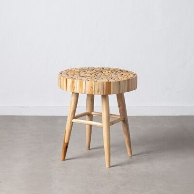 TAVOLINO NATURALE LEGNO TEAK ST603526