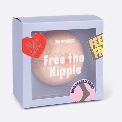 Free the Nipple White sock