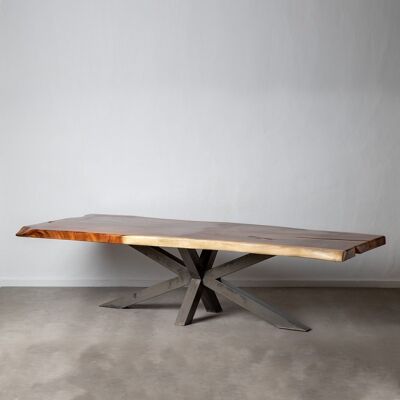 TAVOLO DA PRANZO LEGNO SUAR NATURALE ST600629