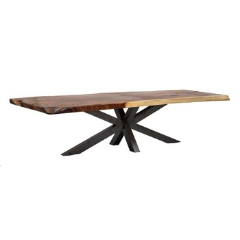 TABLE DE REPAS BOIS DE SUAR NATUREL ST600629 3