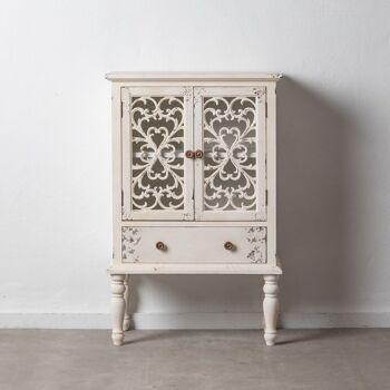 ARMOIRE BLANCHE ROSE ST600836 1