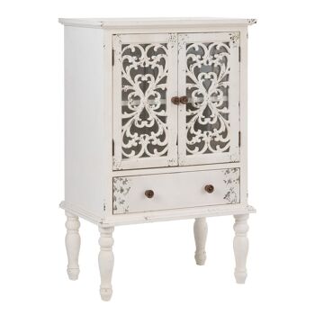 ARMOIRE BLANCHE ROSE ST600836 3