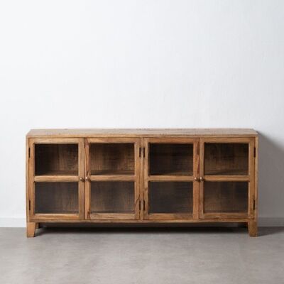 SIDEBOARD WOHNZIMMER AUS NATÜRLICHEM MANGOHOLZ ST600993