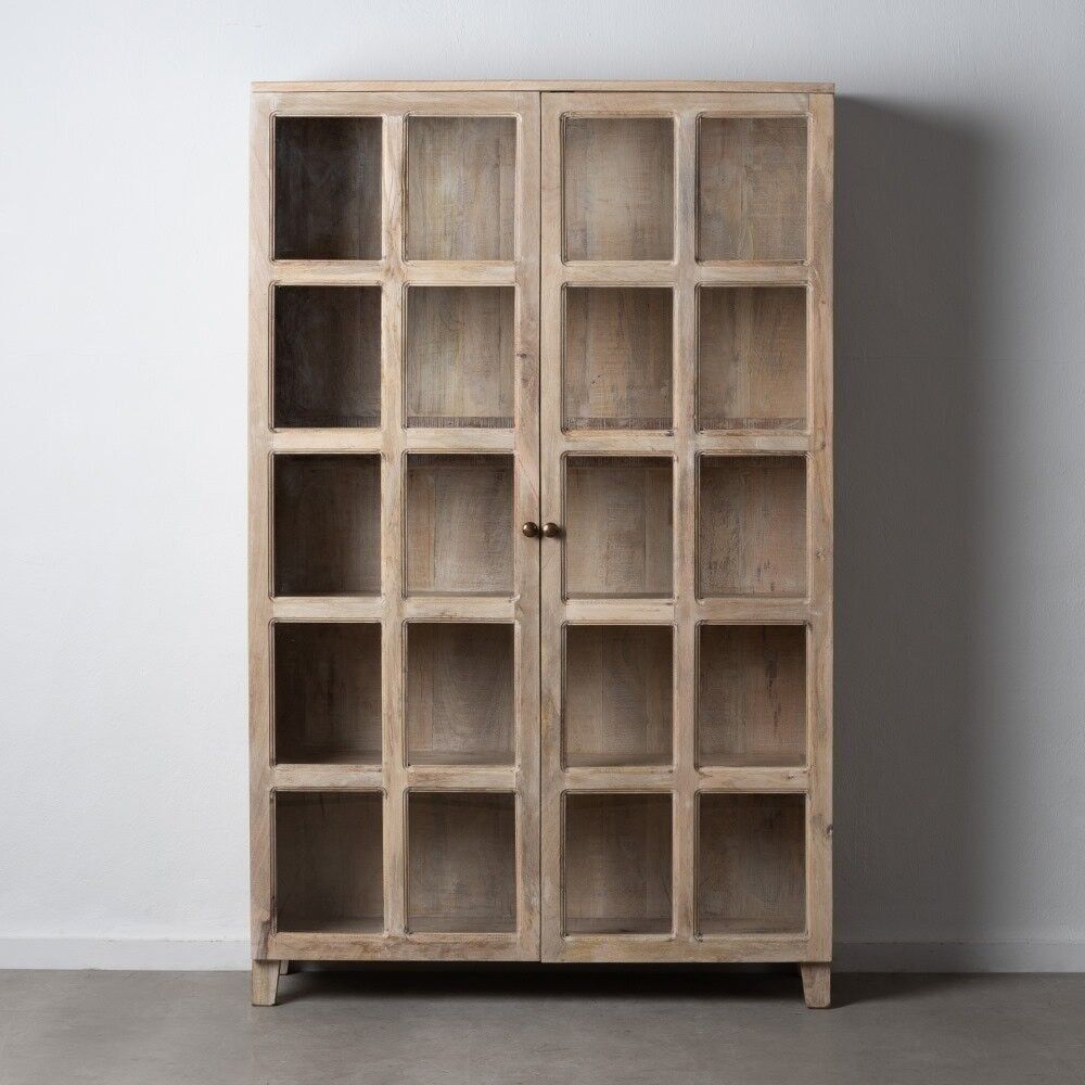 VETRINA ROSA BIANCA LEGNO DI MANGO ST600996