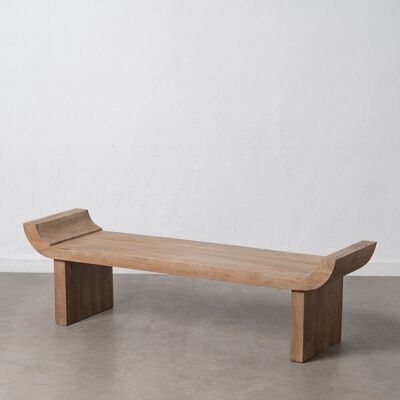 NATURAL WOODEN BENCH LIVING ROOM ST607821