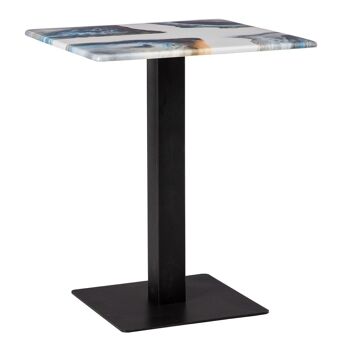 TABLE D'APPOINT MÉTAL-CIMENT MULTICOLORE ST601124 3