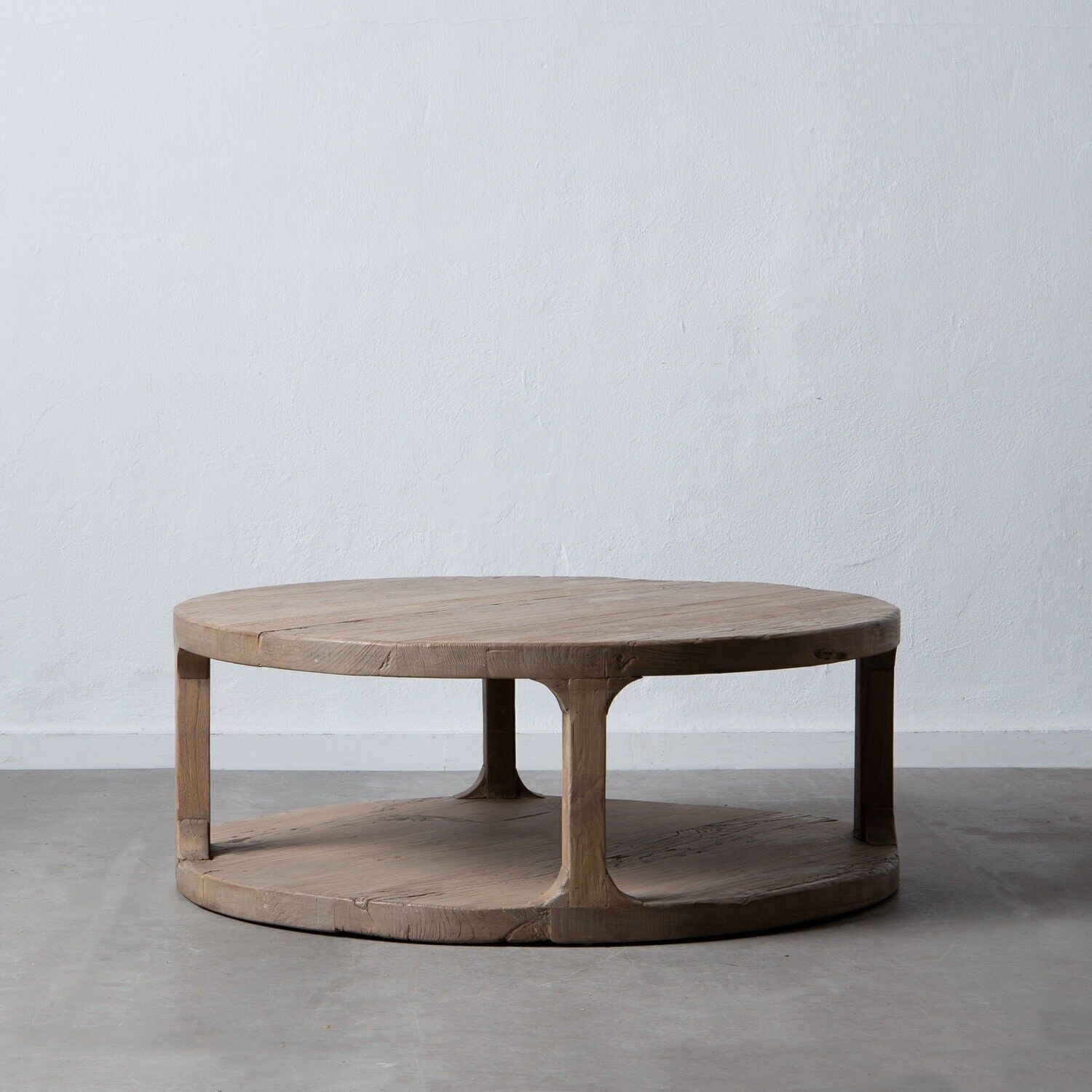 NATÜRLICHER COUCHTISCH ULME HOLZ ST601231