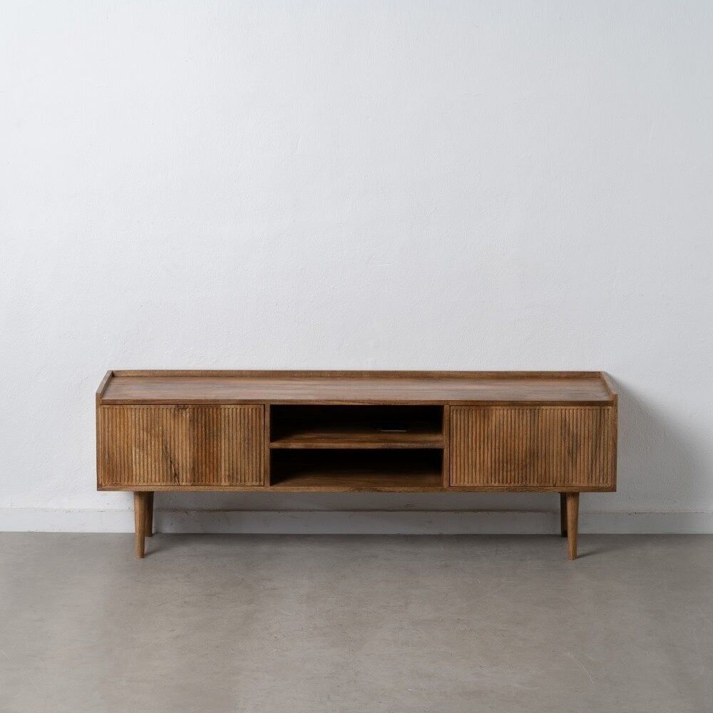 WOHNZIMMER ST607872 TV-STÄNDER AUS NATÜRLICHEM MANGOHOLZ