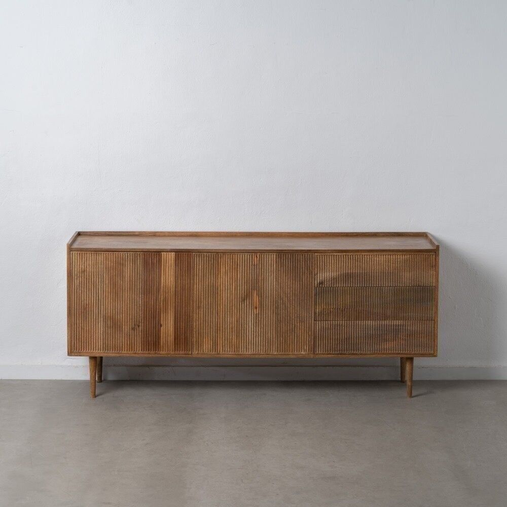 CREDENZA DA SOGGIORNO IN LEGNO DI MANGO NATURALE ST607874
