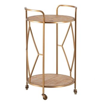 SERVEUSE NATUREL-OR METAL / BOIS ST603842 3