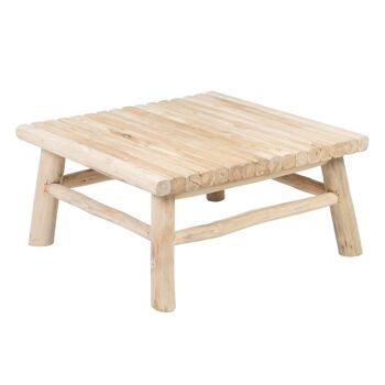 TABLE BASSE EN BOIS DE TECK NATUREL ST605885 3