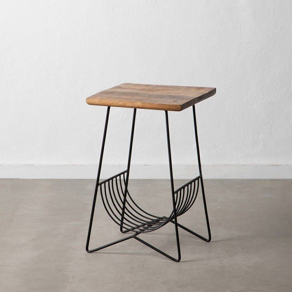 TAVOLINO NATURALE-NERO ST601302