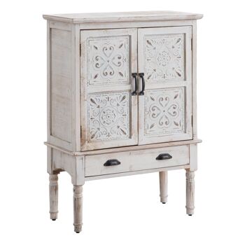 ARMOIRE BLANCHE ROSE ST601328 3