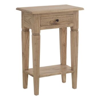 TABLE EN BOIS NATUREL MINDI CHAMBRE ST601427 2