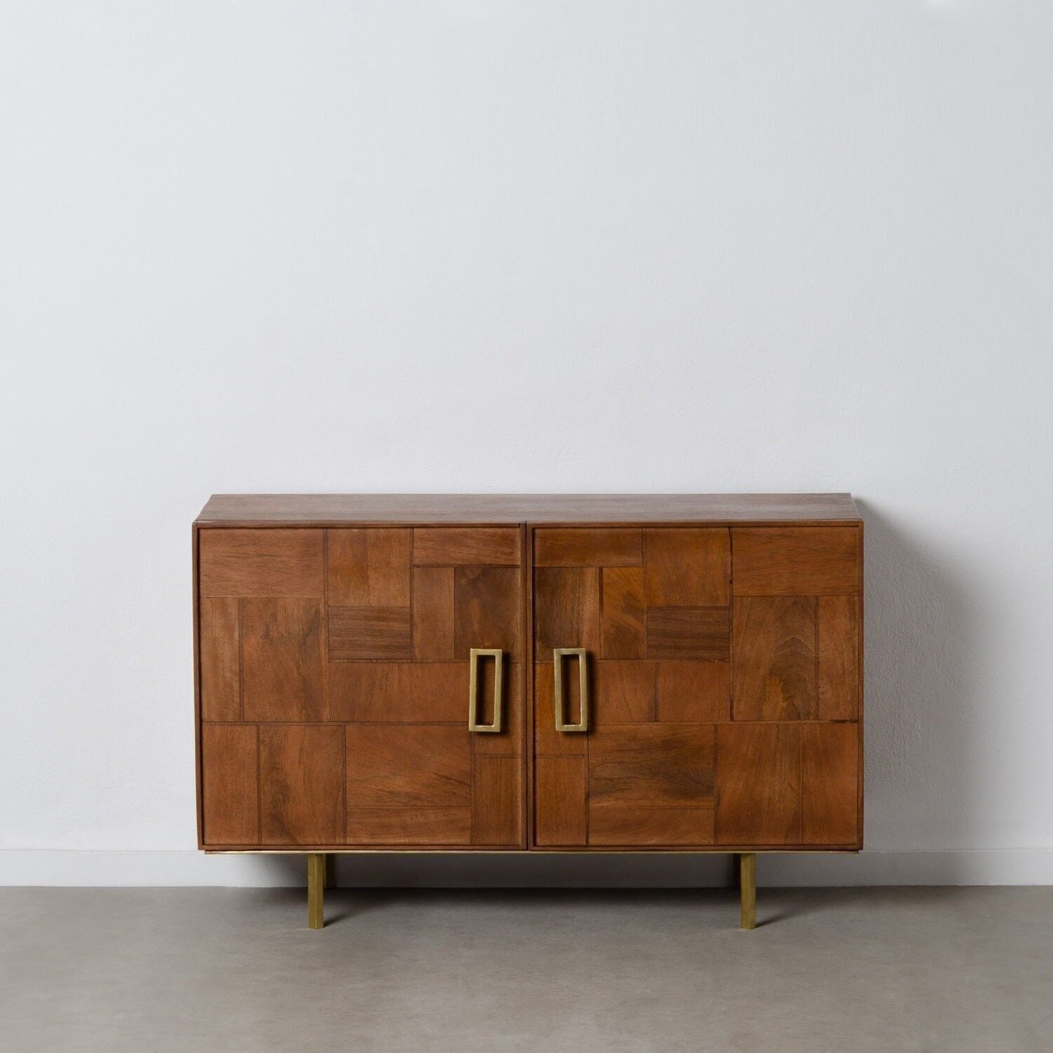 LEGNO NATURALE / METALLO CREDENZA SOGGIORNO ST603986