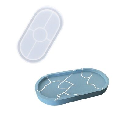 TAGLIO STAMPO IN SILICONE 18CM X 9.5CM - OVALE