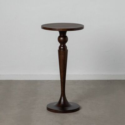 BROWN SIDE TABLE MANGO WOOD ST606009