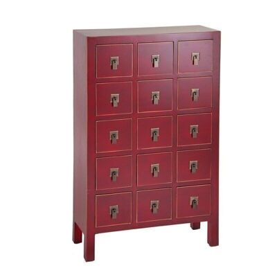 AUXILIARY FURNITURE 15 RED DRAWERS ST50035