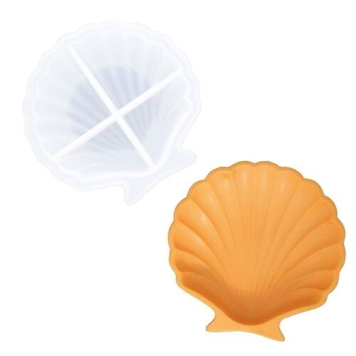 MOULE EN  SILICONE 11CM - COQUILLAGE