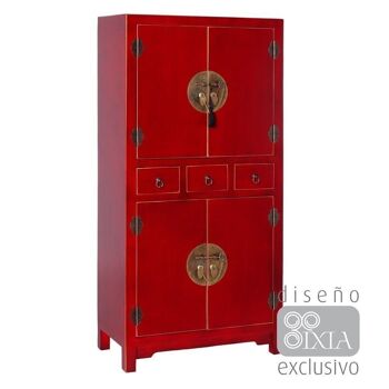 MEUBLE AUXILIAIRE ROUGE ST51156 1