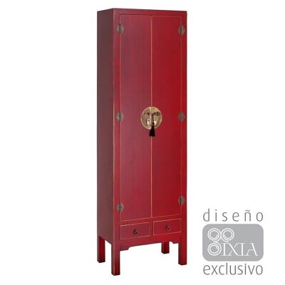 CABINET 2 DOORS AND 2 DRAWERS RED ST51157