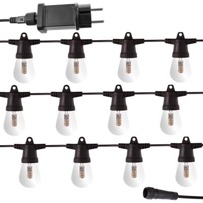 GARLAND CABLE 12 LED LIGHTS QUINTA ST83162