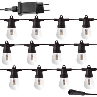 GUIRLANDE CABLE 12 LUMIERES LED QUINTA ST83162