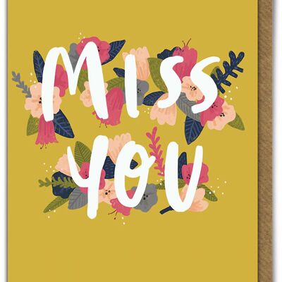 Miss You Funny Missing You Card