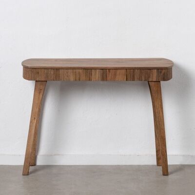 CONSOLE INGRESSO IN LEGNO DI MANGO NATURALE ST608172