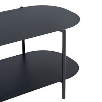 TABLE BASSE NOIRE ACIER ST608265 5