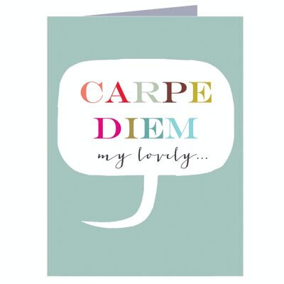 TW427 Mini-Carpe-Diem-Karte