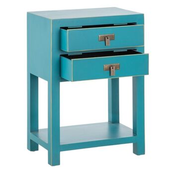 TABLE BLEUE DM-BOIS DE L'EST ST604314 5