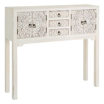 CONSOLE BLANCHE ROSE ST103160 1